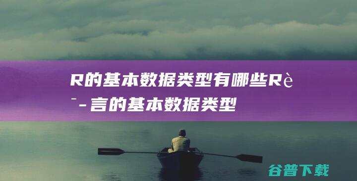 R的基本数据类型有哪些R语言的基本数据类型