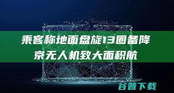 乘客称地面盘旋13圈备降北京 无人机致大面积航班延误 天津滨海机场通报 (乘客称地面盘子叫什么)