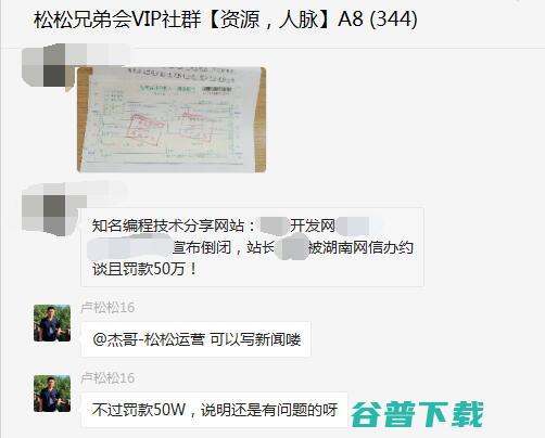 知名编程技术分享网站被罚款50万