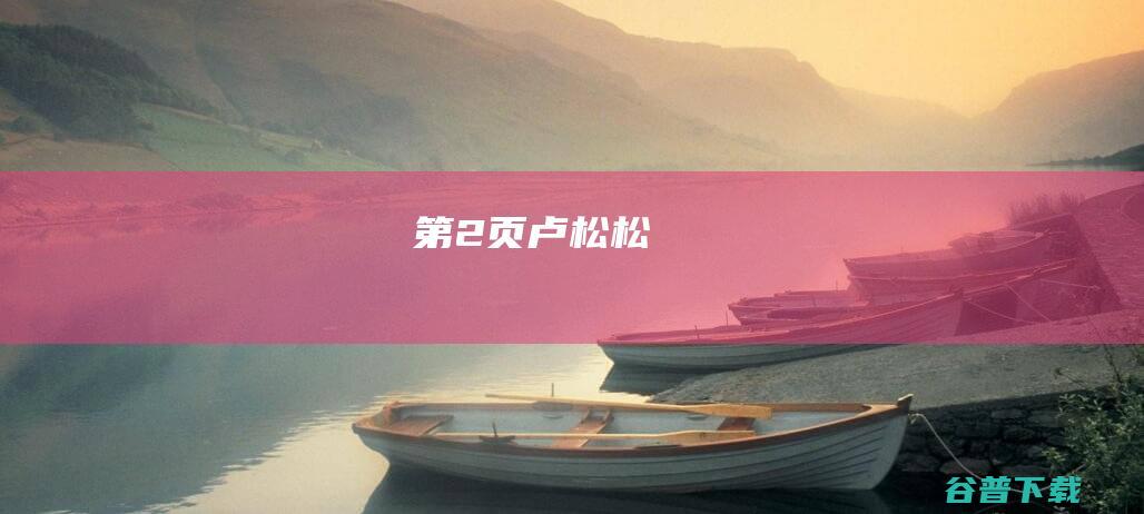 第2页 卢松松