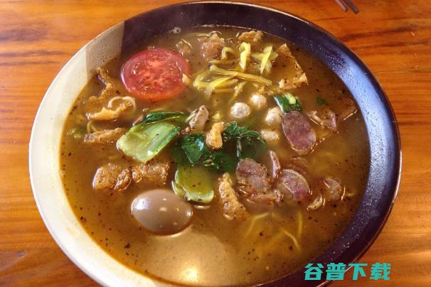 项记面馆招牌皮肚面