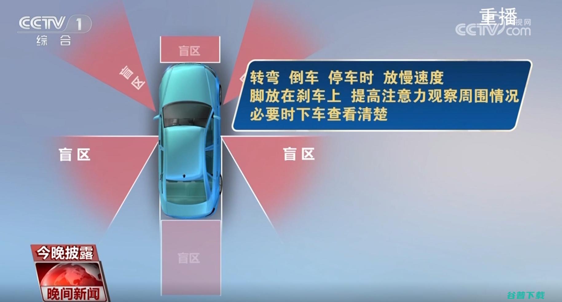 驾驶好习惯要养起汽车视线盲区频闯祸良好的驾驶