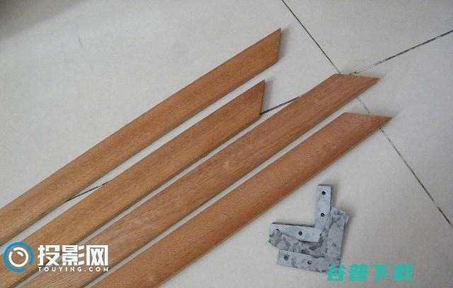 只花了41元手工DIY投影幕布过程分享图花了40元