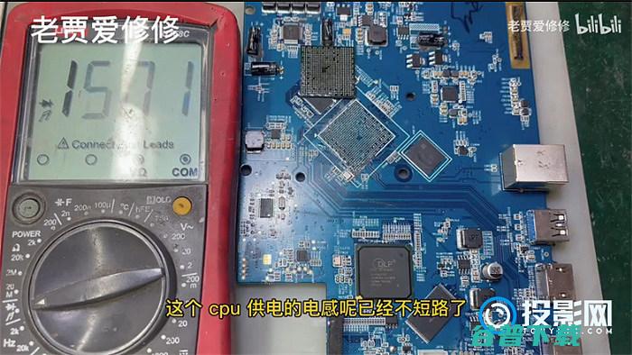 极米NEWZ4X拆机图解拆机通电不开机怎么修问