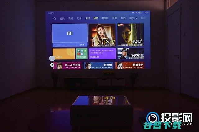 调整尺寸方法及优缺点分享米家激光投影仪调