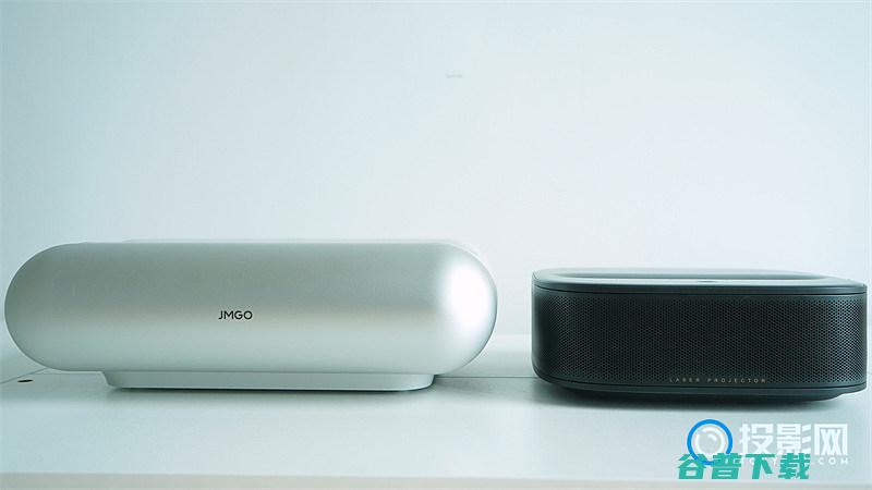 实拍图看看两者有什么区别当贝U1与坚果O1S外观