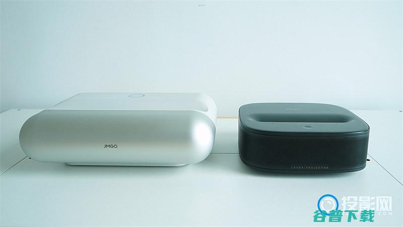 实拍图看看两者有什么区别当贝U1与坚果O1S外观