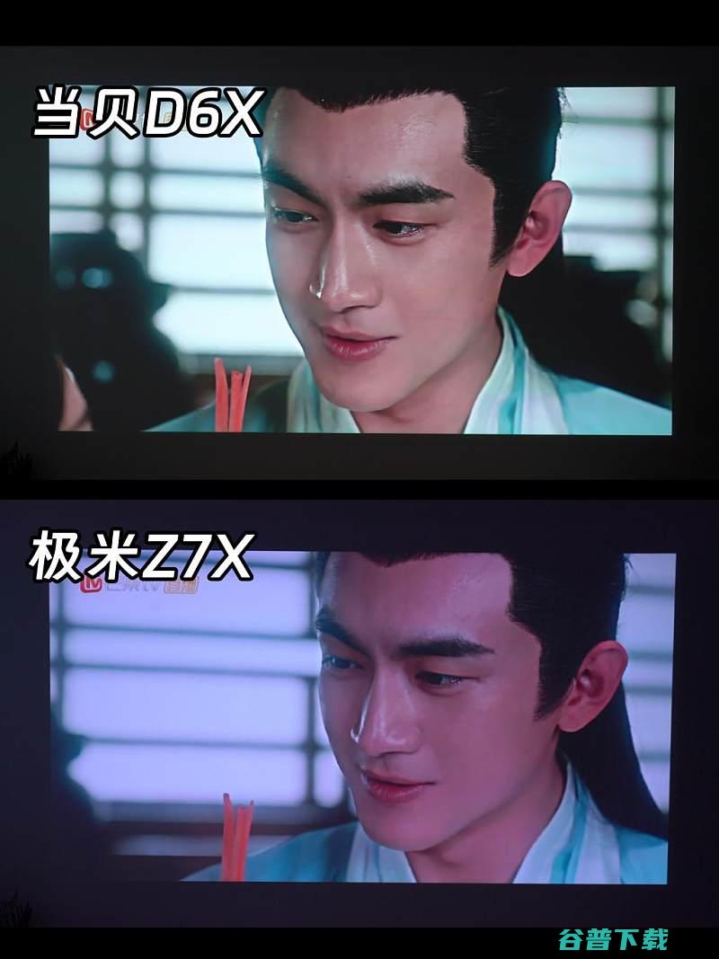 实测对比哪款投影效果更好当贝D6X和极米Z7X对比