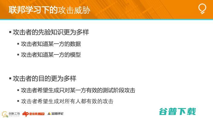 创新工场南京人工研究院执行院长冯霁：联邦学习中的安全问题