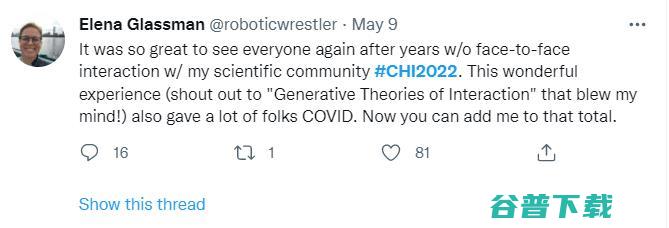 线下面基 AI 顶会，“中招”新冠阳性，CHI 2022主席：继续测试，检查