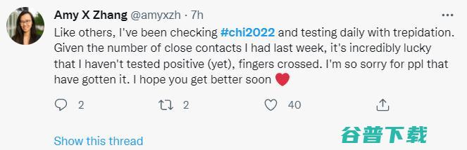 线下面基 AI 顶会，“中招”新冠阳性，CHI 2022主席：继续测试，检查