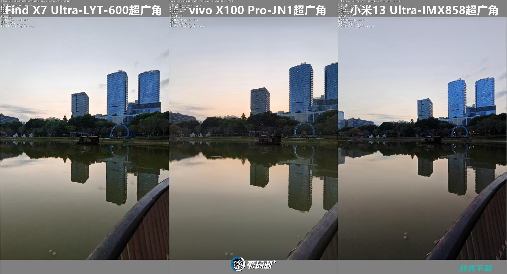 角度刁钻，OPPO Find X7 Ultra、vivo X100 Pro、小米13U和三星U取景框与高像素模式对比