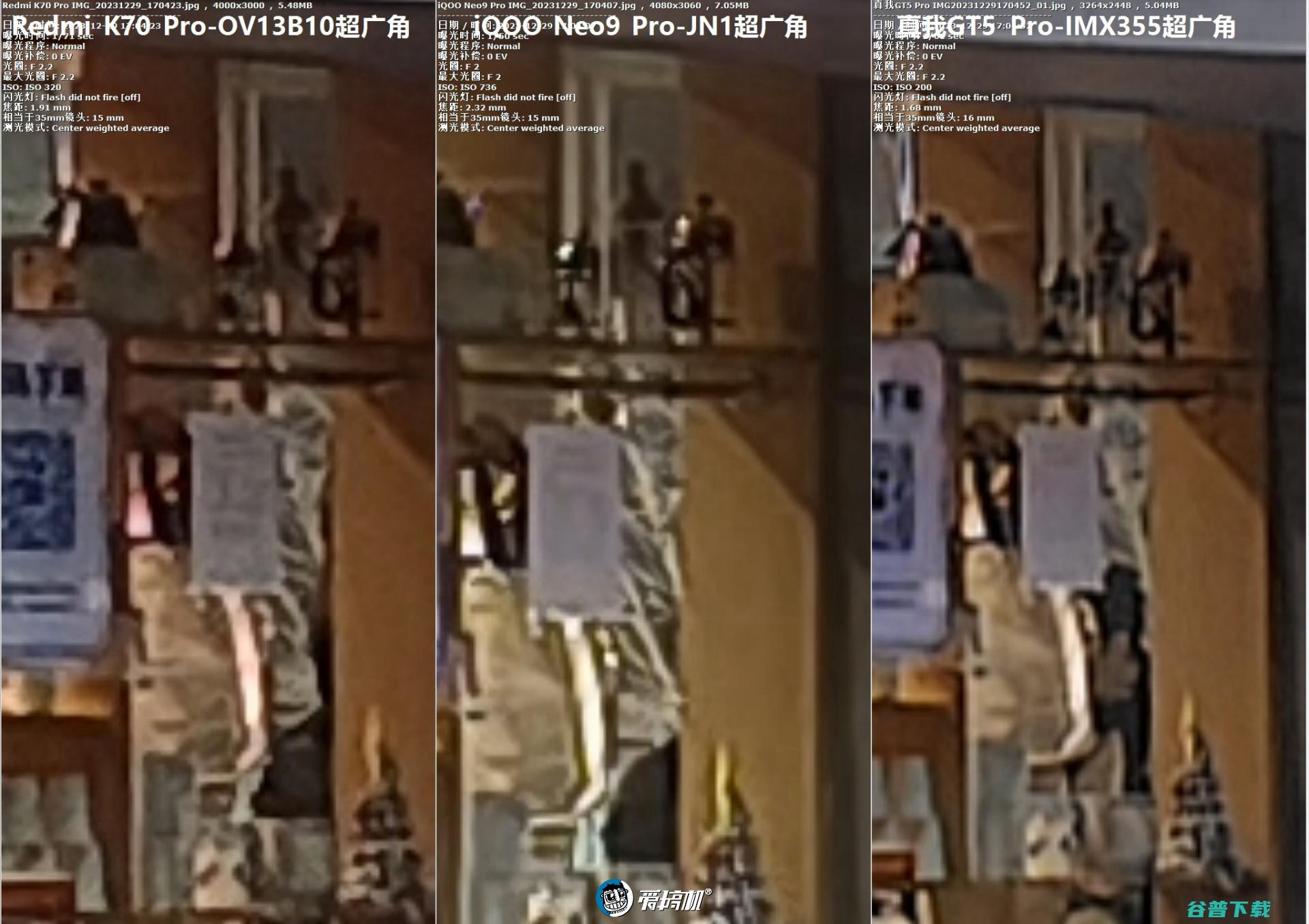 3000元档PK，iQOO Neo9 Pro、Redmi K70 Pro、真我GT5 Pro拍照对比