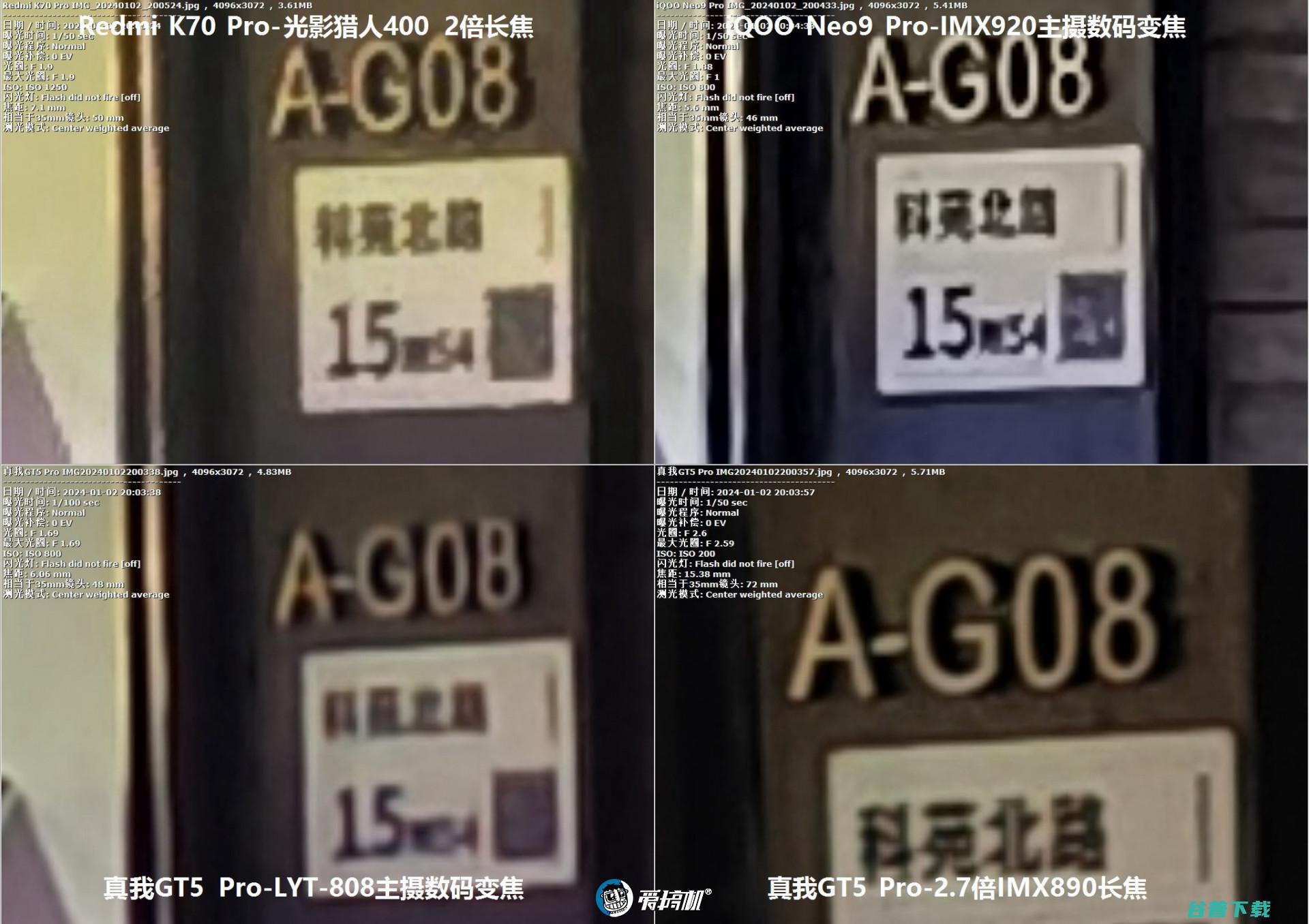 3000元档PK，iQOO Neo9 Pro、Redmi K70 Pro、真我GT5 Pro拍照对比
