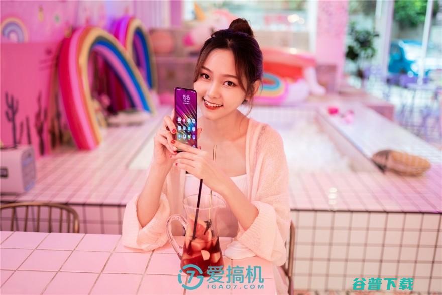 小姐姐的美颜神器 vivo X23魅影紫图赏
