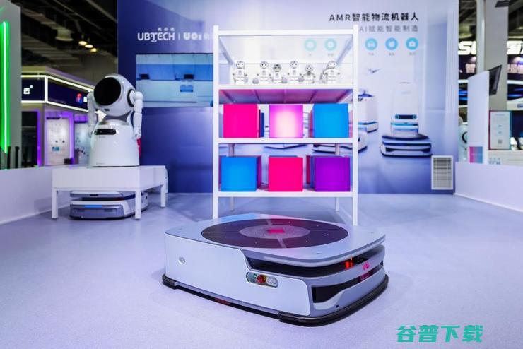 WAIC2021：优必选AMR智能物流机器人解决方案首次亮相