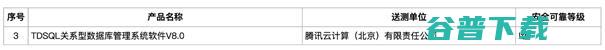 腾讯云数据库TDSQL首批通过可靠测评