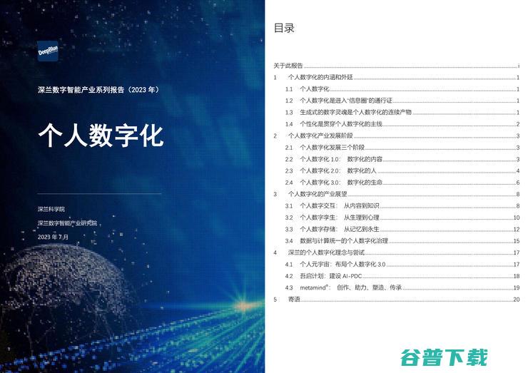 深兰科技发布国内首份个人数字化产业报告 (深兰科技发布全国首个青少年心理健康校园监测产品)