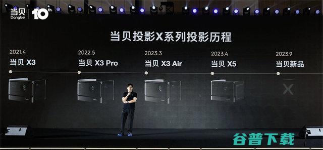 当贝十周年新品会成功举办 当贝X5 Ultra超级全色激光投影正式