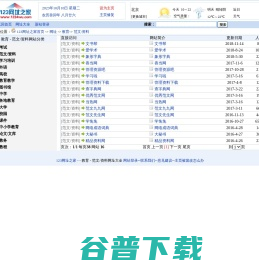 - 教育 - 范文/资料网址大全--123网址之家