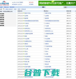 - 商贸 - 管理运营网址大全--123网址之家