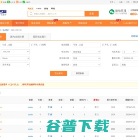 .COM域名,国际域名,CN国内域名,域名注册申请,免费域名查询