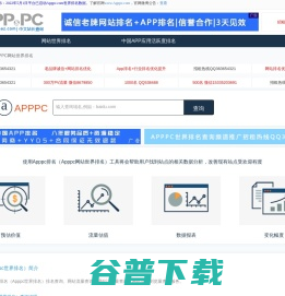 中文站长世界排名查询工具