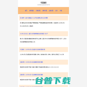 今日猪价网