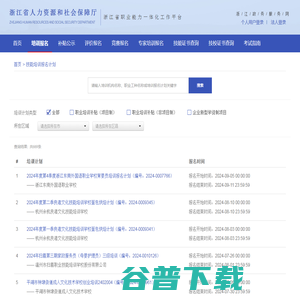 浙江省职业能力一体化工作平台