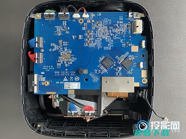 极米h3拆机教程罗老师口误的极米投影h3里面是啥