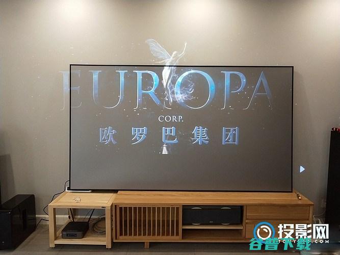 抗光灰幕布和白墙的投影效果对比实测的干货抗光