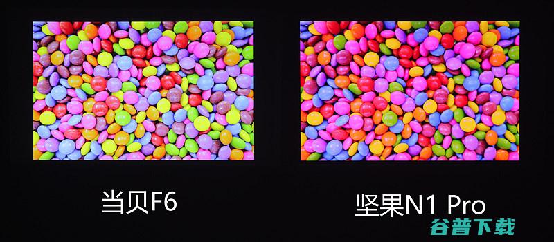 实测画面效果对比分析哪款好当贝F6和坚果N1
