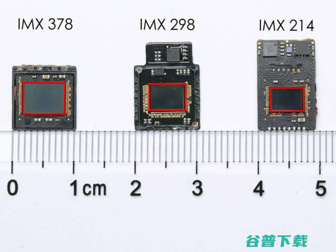 天差地别，手机相机CMOS传感器实际面积对比