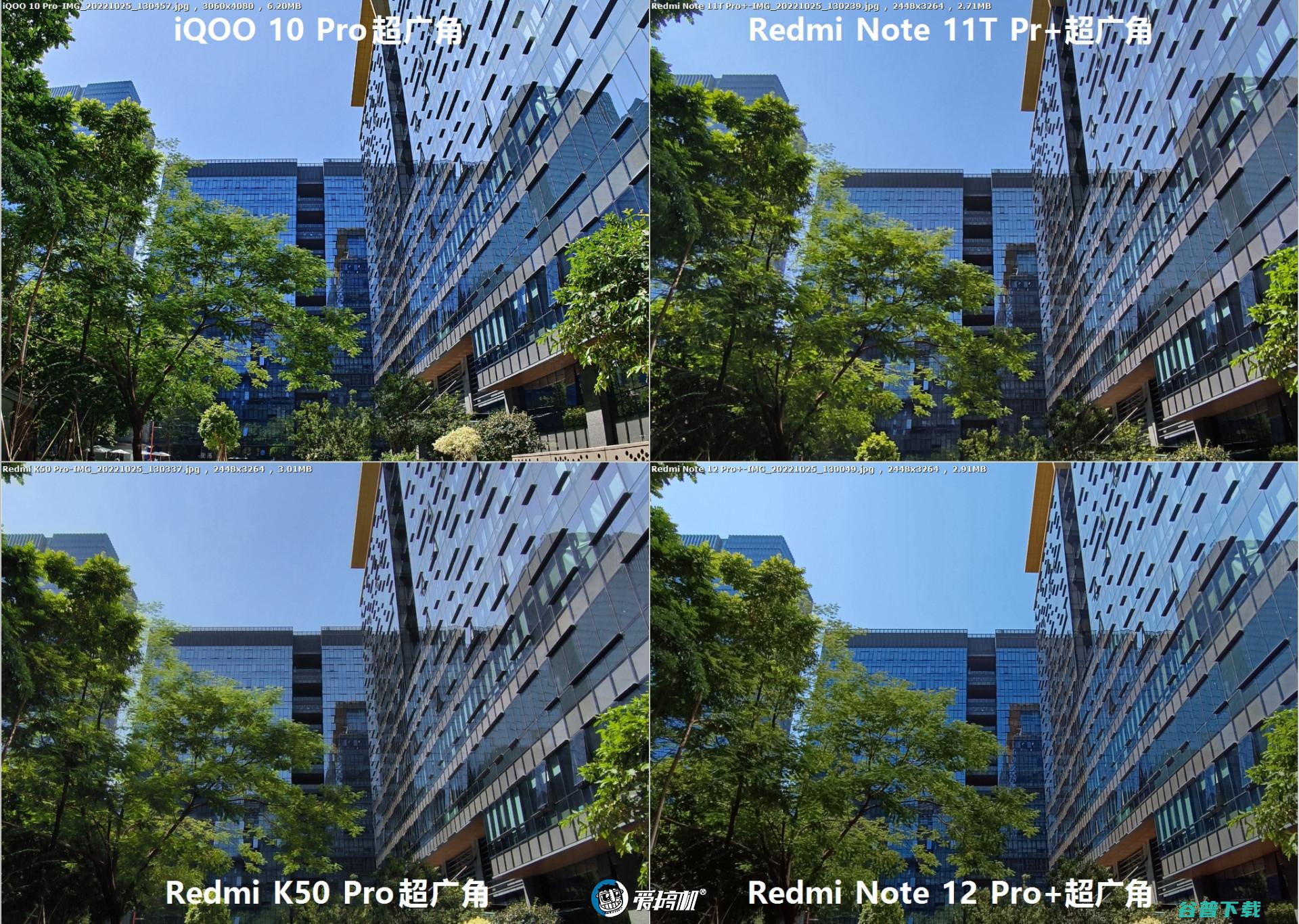2亿像素拍照对比：Redmi Note 12 Pro+对战K50 Pro、iQOO 10 Pro