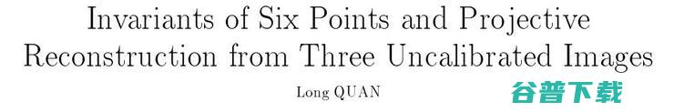 计算机视觉华人史：权龙与他的学生们