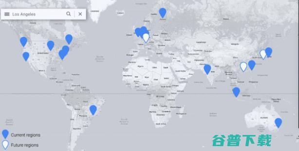 Google Cloud新增云区开设LA1互联 Equinix 和 CoreSite