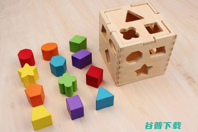 爱就推门积木玩具